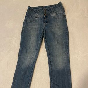 High quality high wasted rouge pants size 14